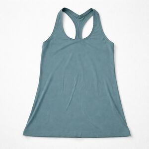 lululemon athletica Dusty Teal Racerback Tank Top